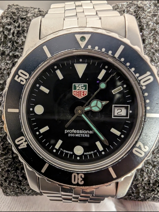 Tag Heuer Other - Vintage TAG Heuer 1500 Professional WD1210-6-20 Diver Watch Serviced